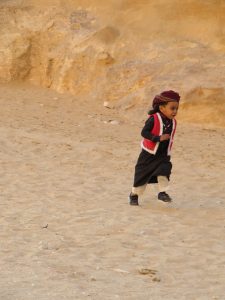 Kind in Petra