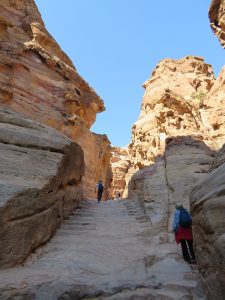 Petra weg naar de Monestary