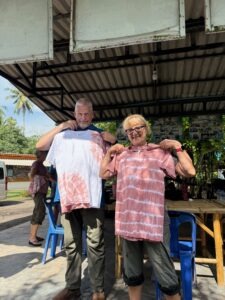 Our Asian batik T-shirts
