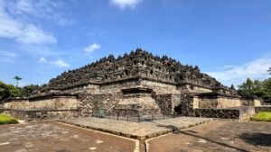 Borobudur Temple, Java, Asia